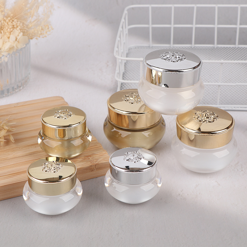 Luxury Skincare Packaging - 아크릴 빈 여행용 크림 용기 5/10/20g