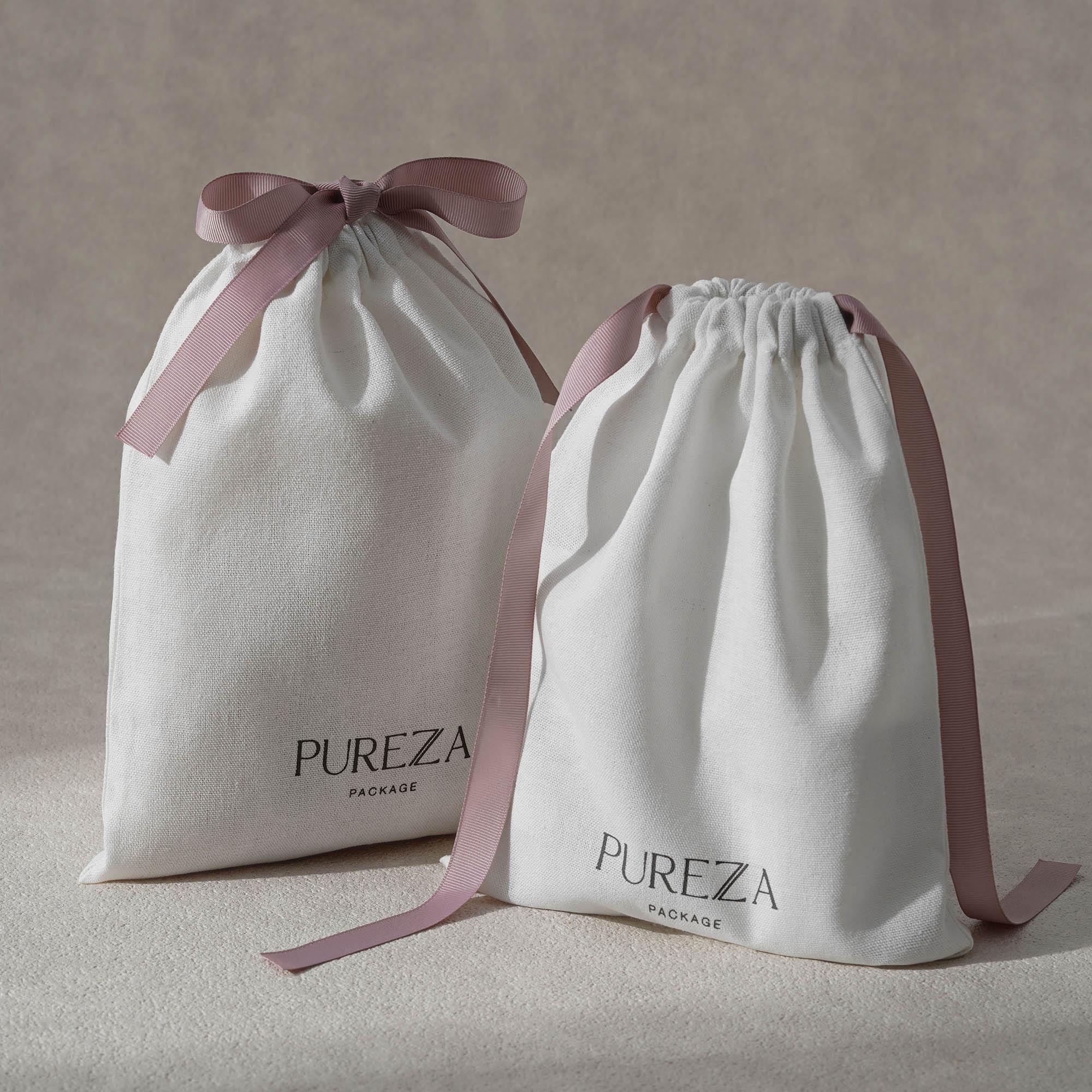 면 소재 드로스트링 백, 친환경 재사용 가능한 파우치, - Luxury Skincare Packaging 리뷰 및 가격