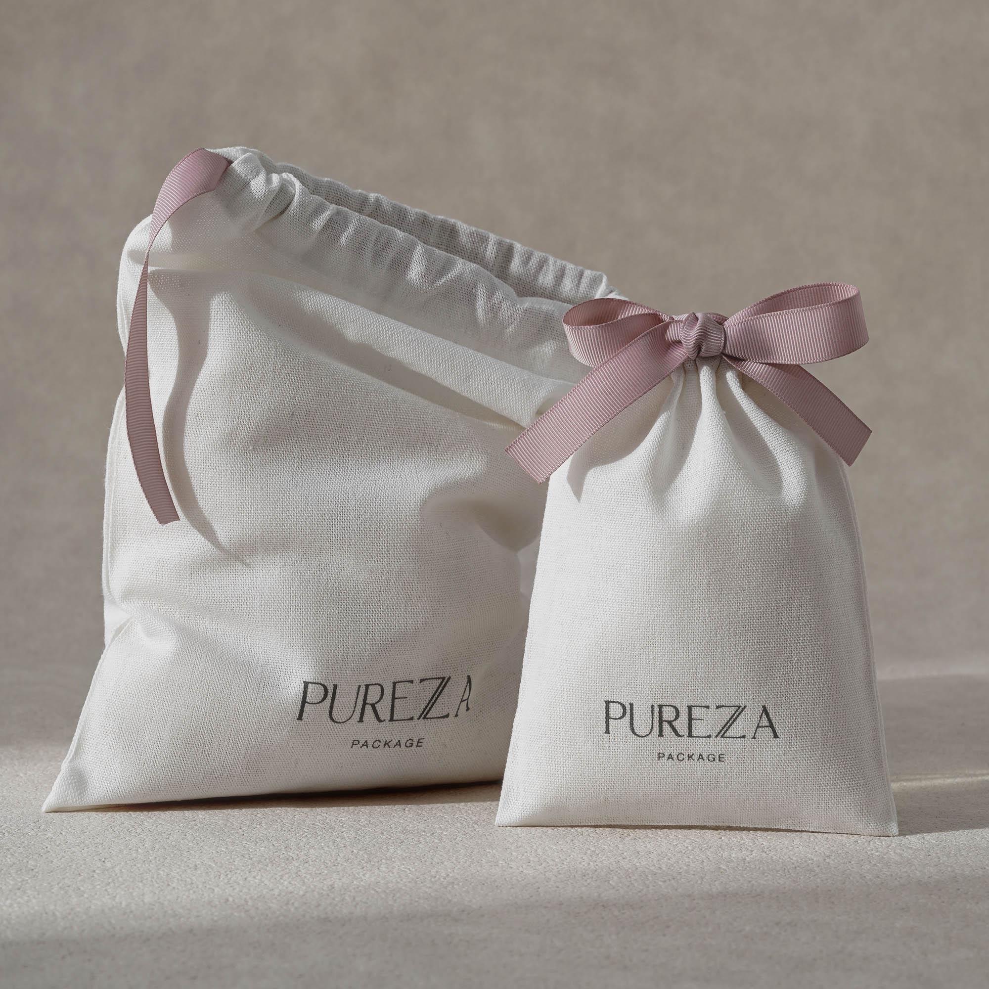 면 소재 드로스트링 백, 친환경 재사용 가능한 파우치, - Luxury Skincare Packaging 리뷰 및 가격