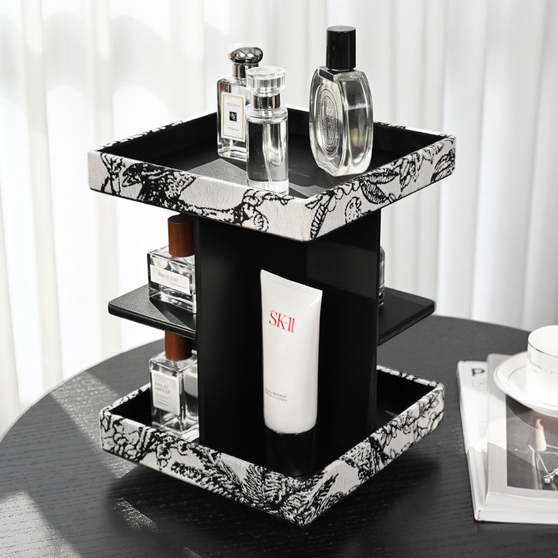 360 °   회전식 화장품 정리대, 다층 고급 화장품 - Luxury Skincare Tools 리뷰 및 가격