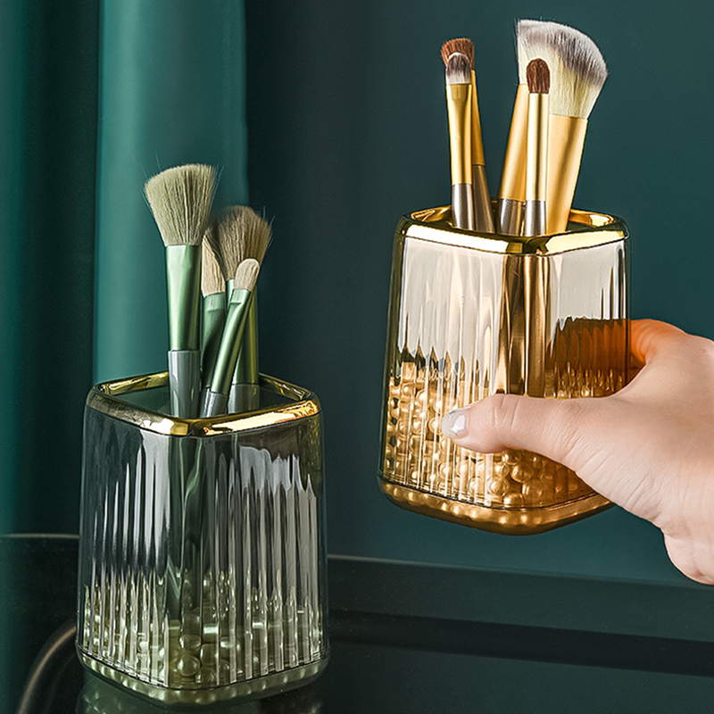 럭셔리 메이크업 정리함 데스크탑 화장품 브러쉬 보관함  - Luxury Skincare And Makeup Brands 리뷰 및 가격