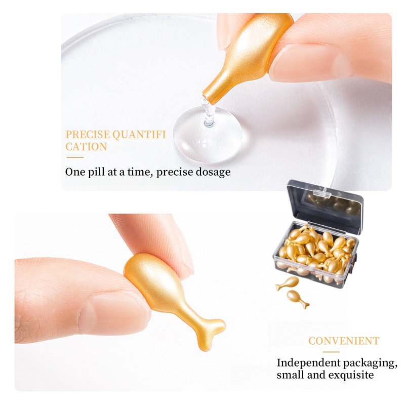 0.34g*50캡슐의 풀러렌 올리고펩타이드 럭셔리 보습 - Luxury Skincare Packaging 리뷰 및 가격