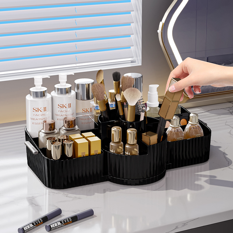새로운 360 °   회전식 메이크업 브러쉬 홀더 화장 - Luxury Skincare And Makeup Brands 리뷰 및 가격