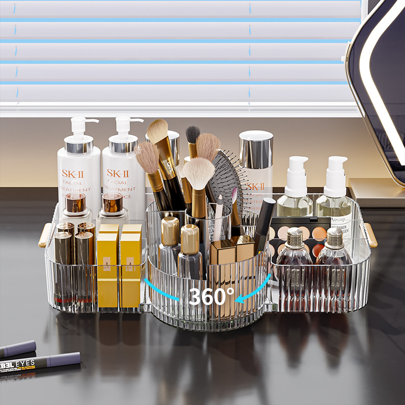 새로운 360 °   회전식 메이크업 브러쉬 홀더 화장 - Luxury Skincare And Makeup Brands 리뷰 및 가격